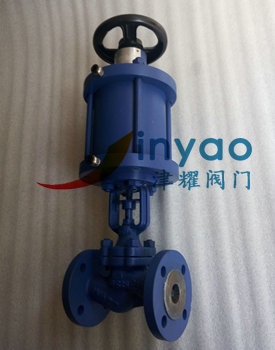 气动波纹管截止阀WJ641H-16C